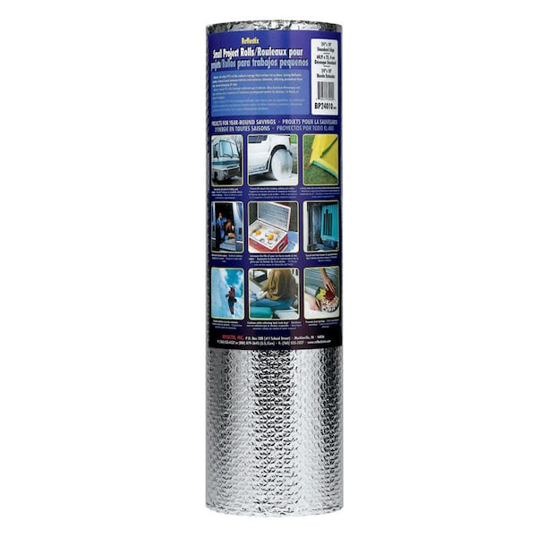 Reflectix Reflectix 24 in. W X 10 ft. L X 0.31 in. R-3.7 to R-21 Reflective Radiant Barrier Insulation Roll 20 BP24010 - main